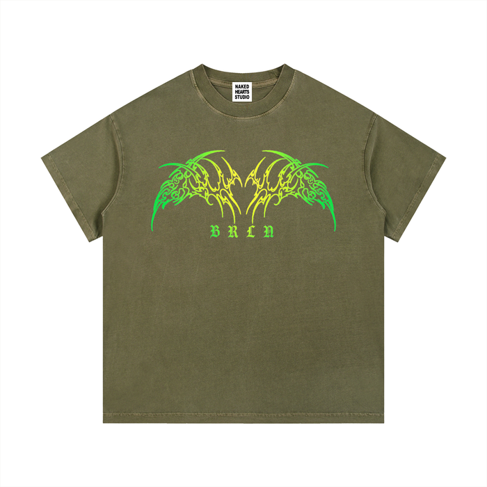 Berlin Core Vintage t-shirt, army green