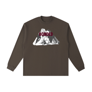BONDED long sleeve, coffee brown