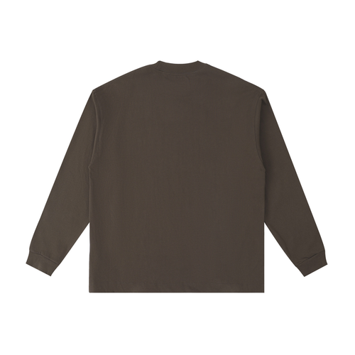 BONDED long sleeve, coffee brown