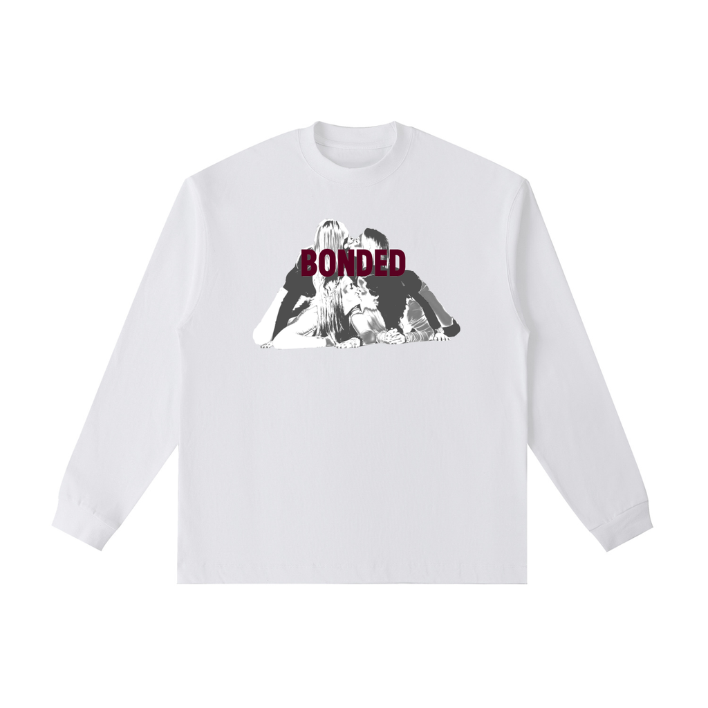 BONDED long sleeve, white