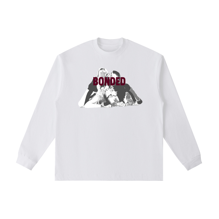 BONDED long sleeve, white