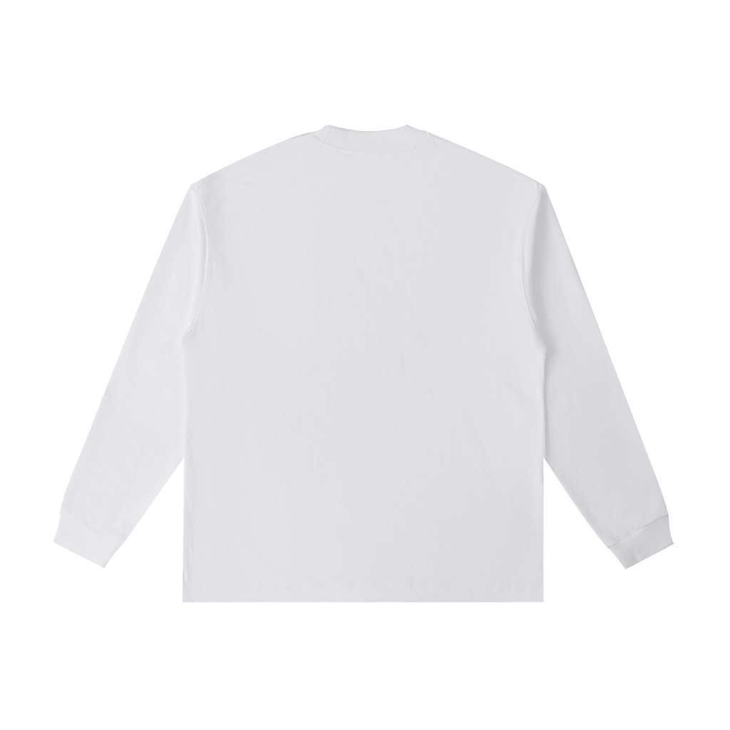 BONDED long sleeve, white