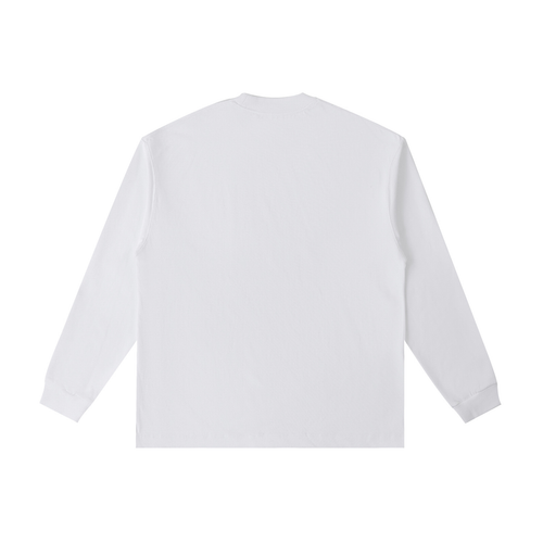 BONDED long sleeve, white