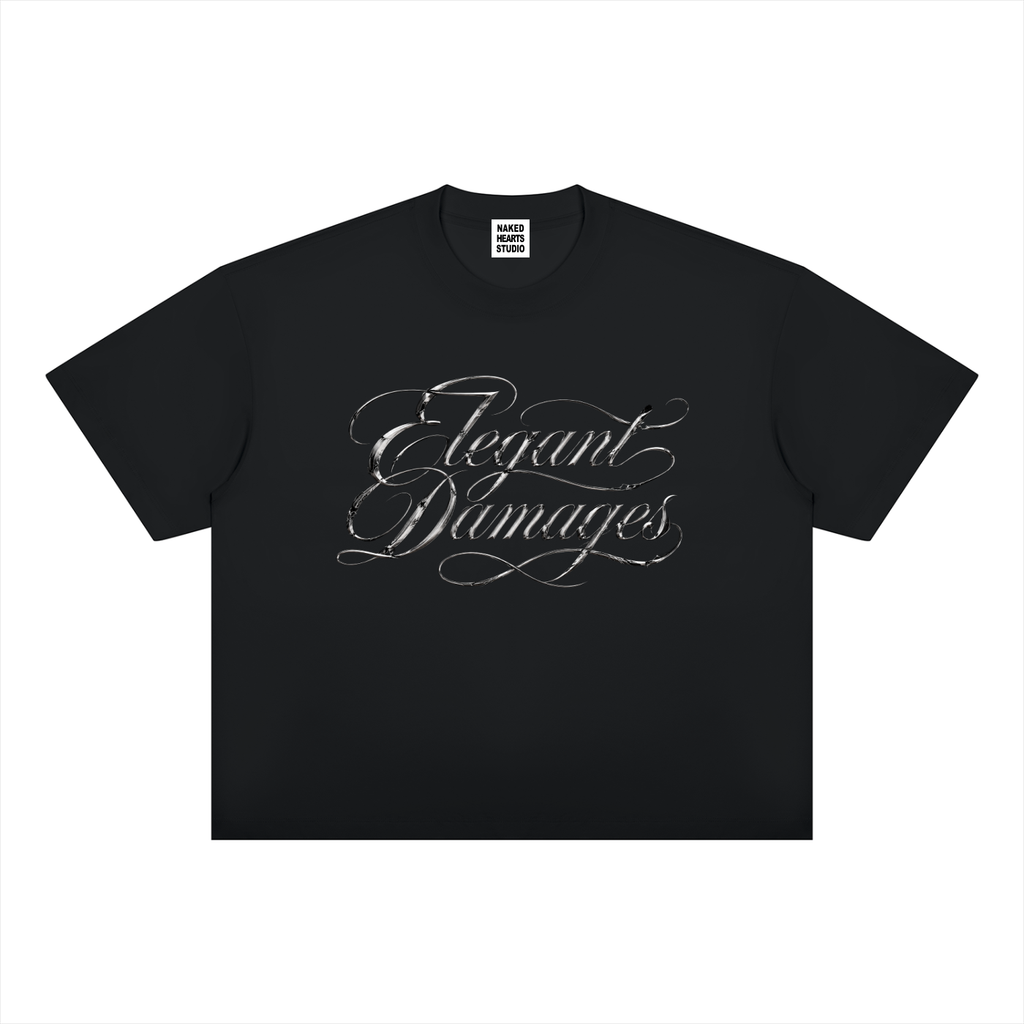 Elegant Damages t-shirt, black