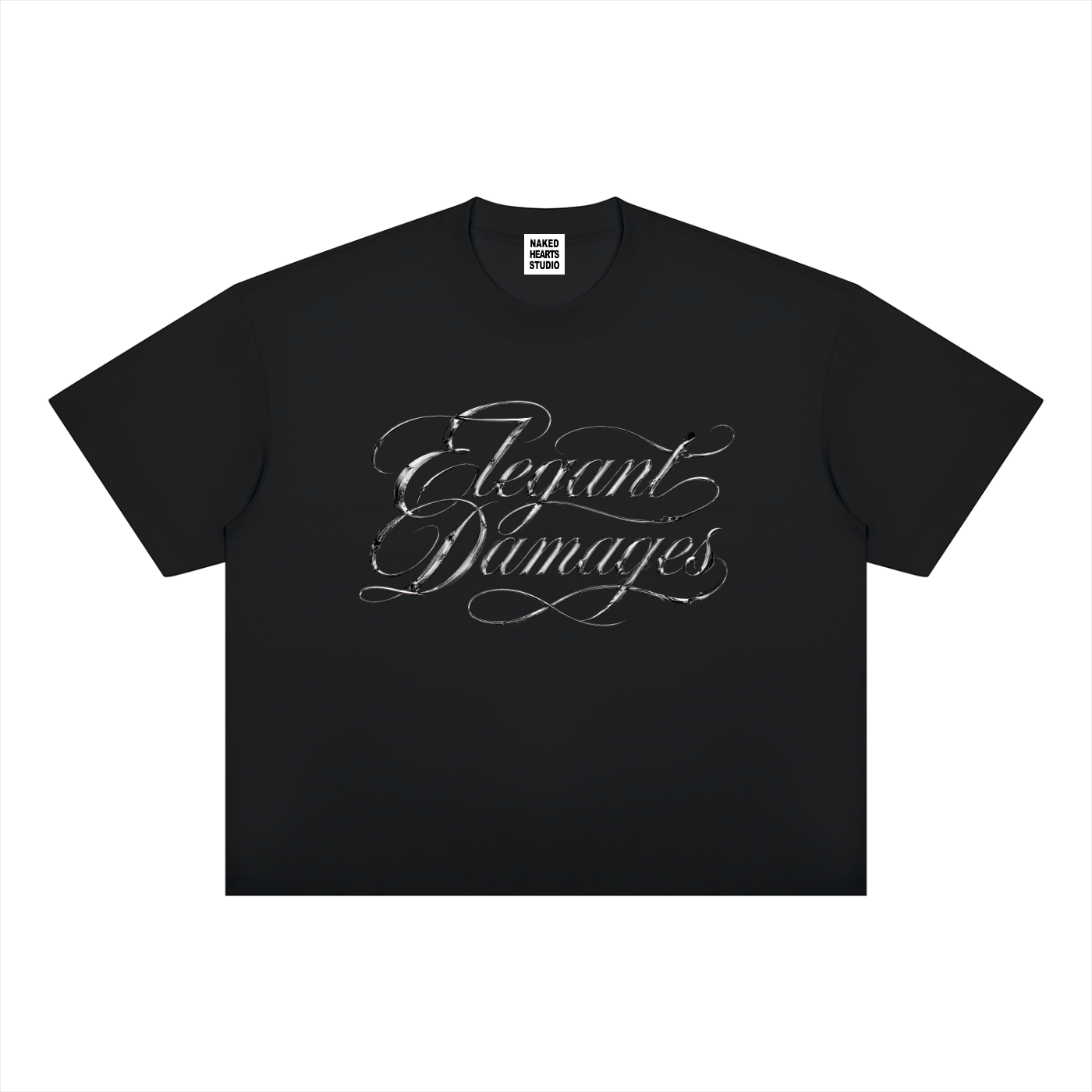 Elegant Damages t-shirt, black
