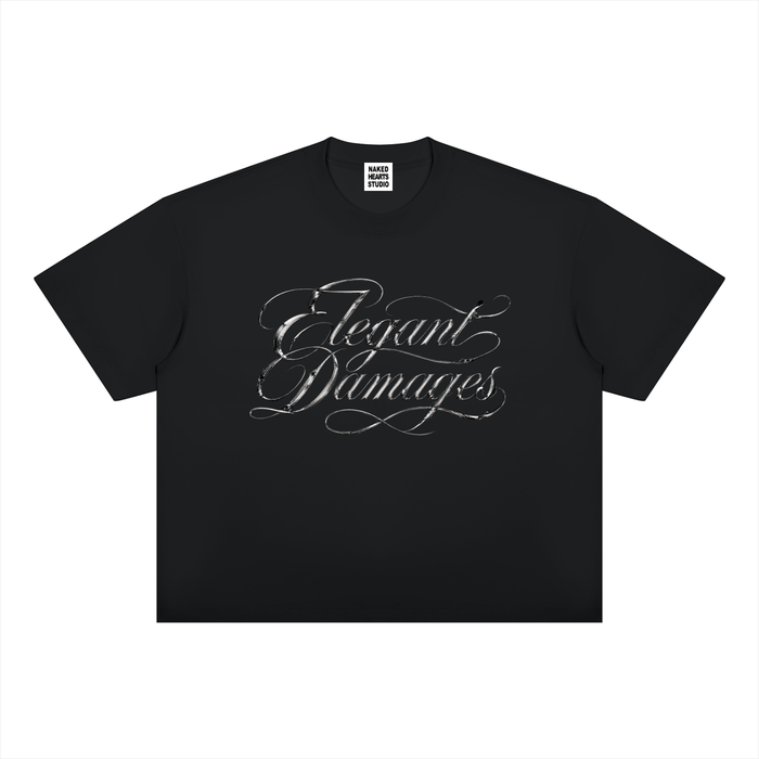Elegant Damages t-shirt, black
