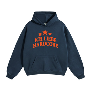 ICH LIEBE HARDCORE — Navy Blue