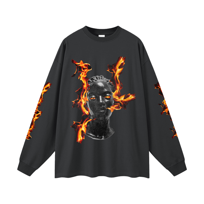 Firestarter long sleeve, carbon black