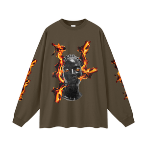 Firestarter long sleeve, coffee brown