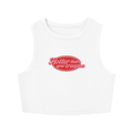 Hotter than your trauma tank top, white