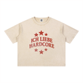 Ich Liebe Hardcore t-shirt, beige