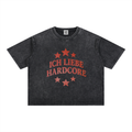 Ich Liebe Hardcore t-shirt, black carbon