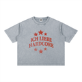 Ich Liebe Hardcore t-shirt, light grey