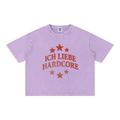 Ich Liebe Hardcore t-shirt, purple