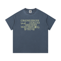 Language of Love t-shirt, gray blue