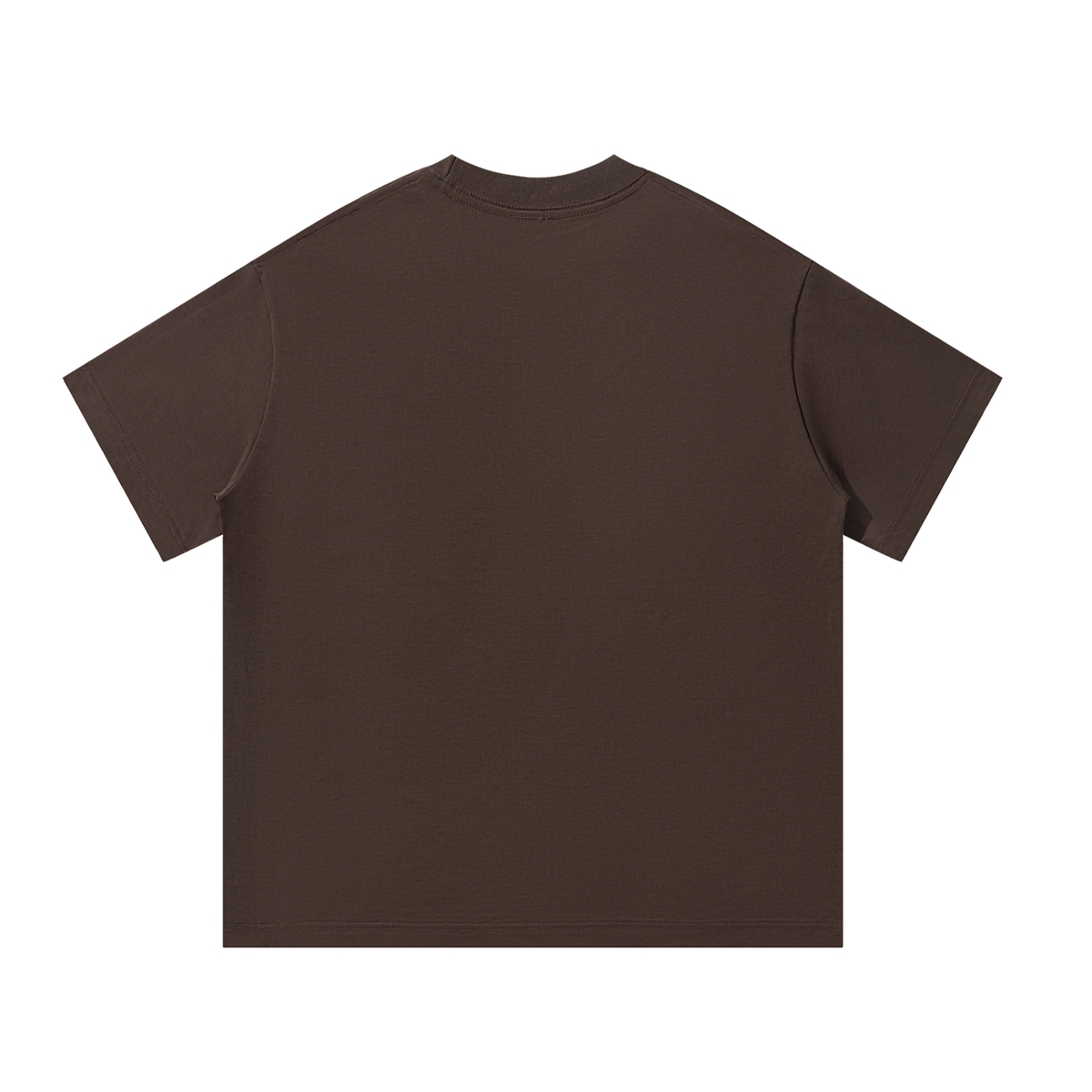 Overstimulated unisex oversized t-shirt, coffee brown