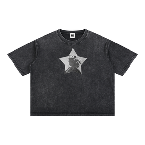Pop Star t-shirt, black wash