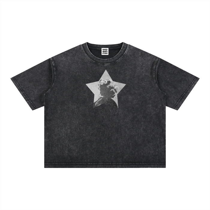 Pop Star t-shirt, black wash
