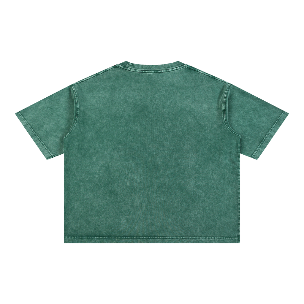 Pop Star t-shirt, blackish green wash