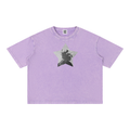 Pop Star t-shirt, purple wash