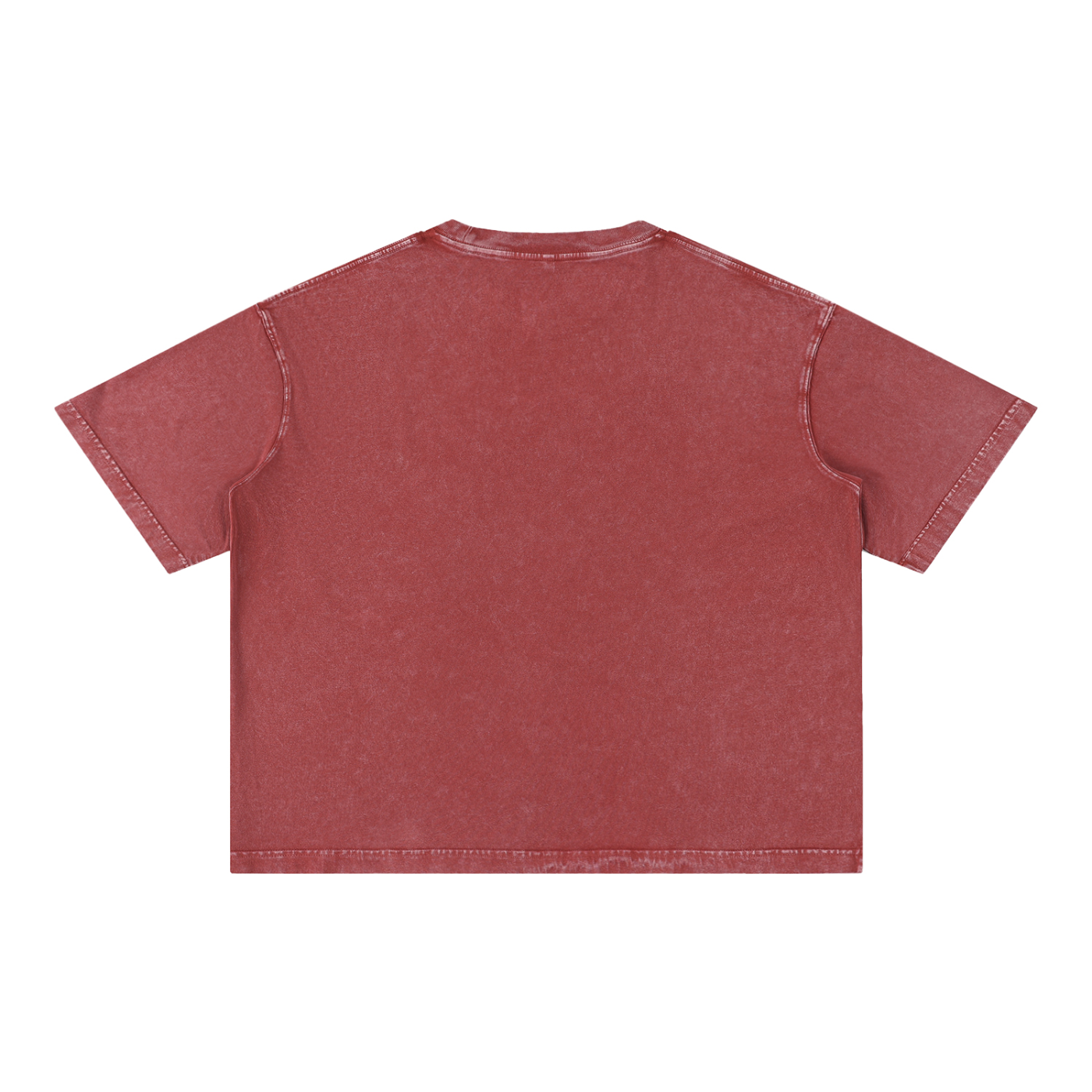 Pop Star t-shirt, red wash