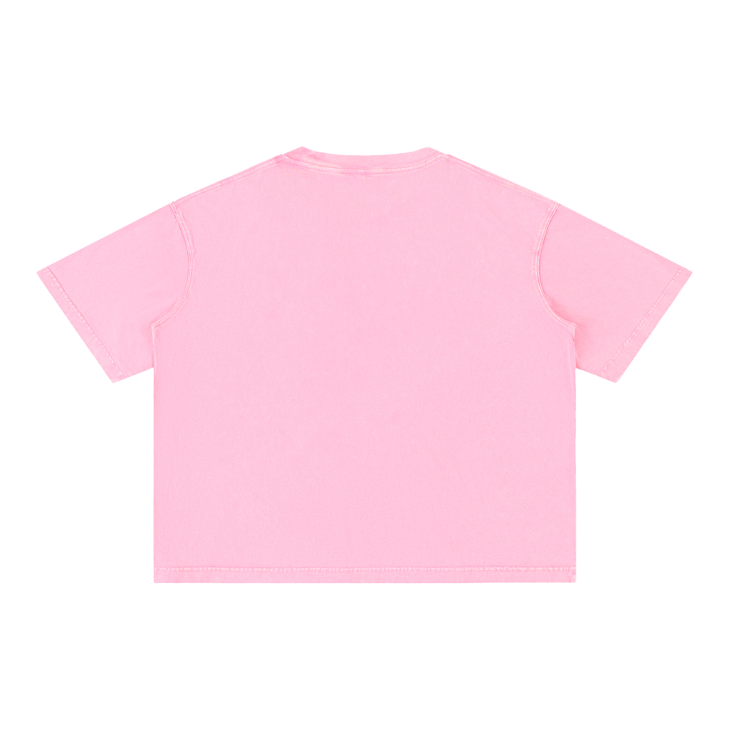 Pop Star t-shirt, rose pink wash