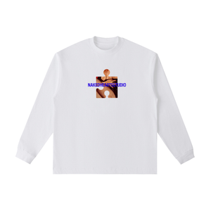 PUZZLE unisex t-shirt, white