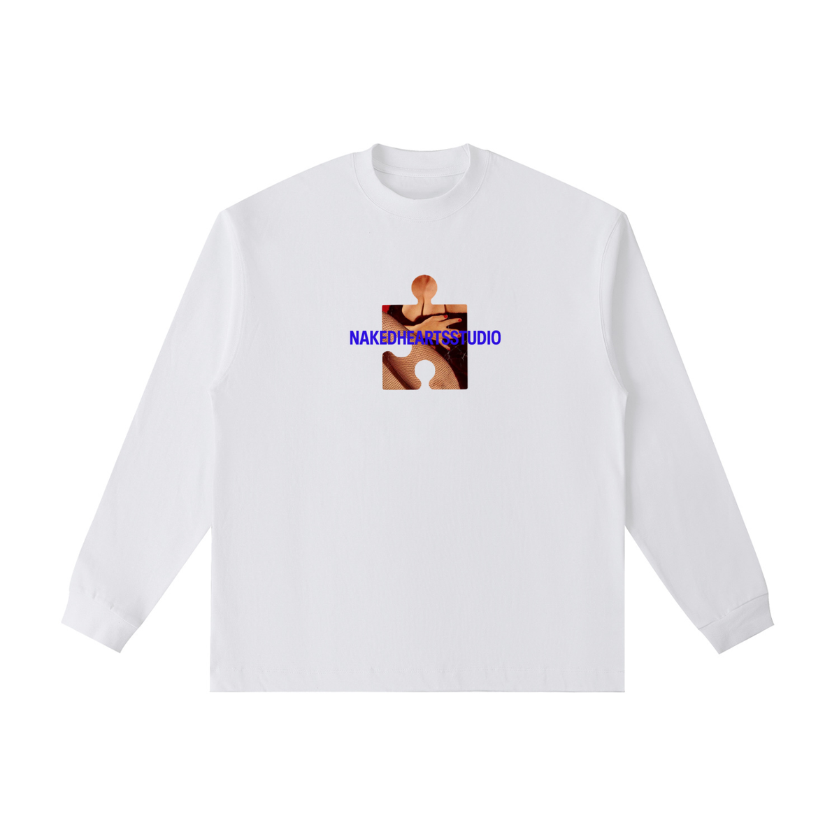 PUZZLE unisex t-shirt, white